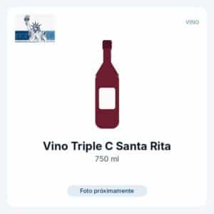 Vino Triple C Santa Rita 750ml