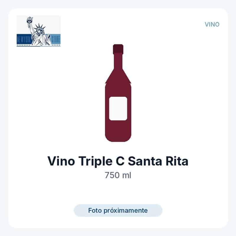 Vino Triple C Santa Rita 750ml